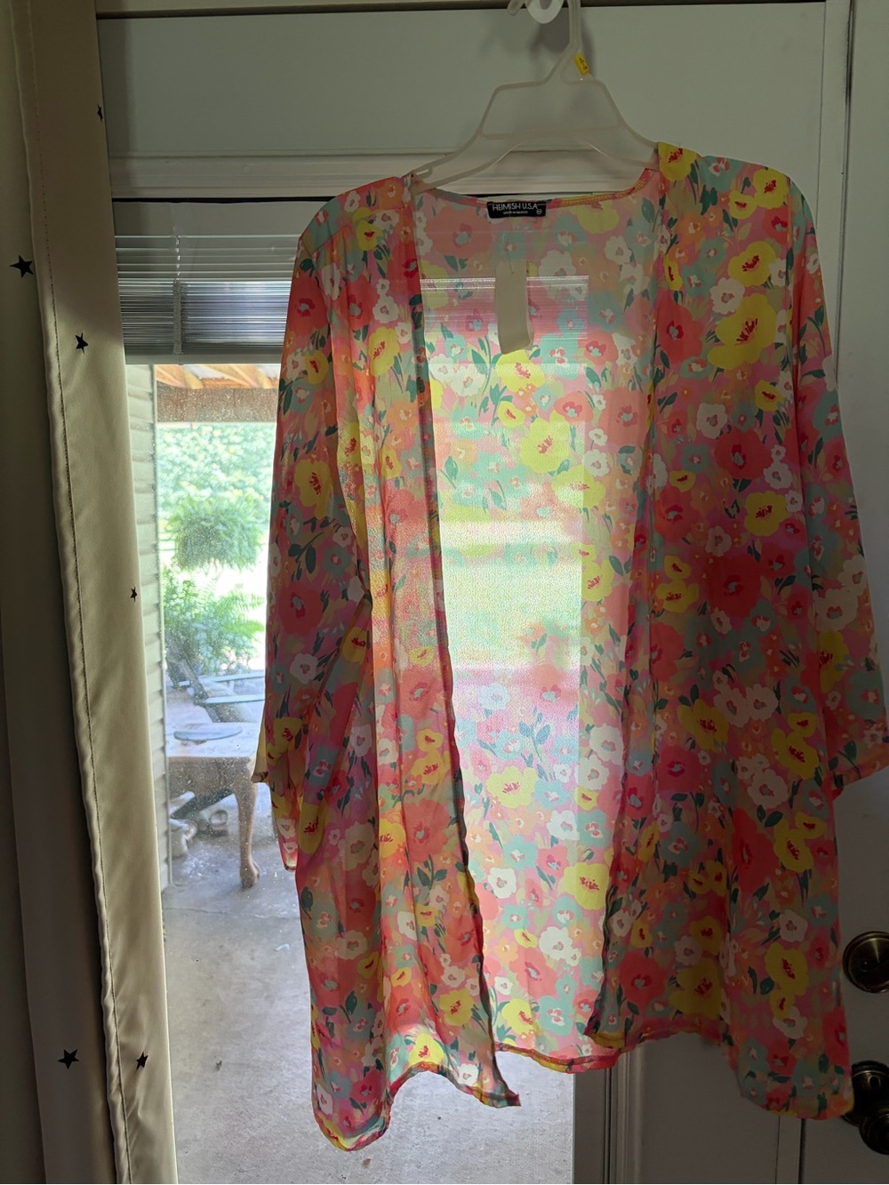 HEIMISH USA Pink Floral Dress Top